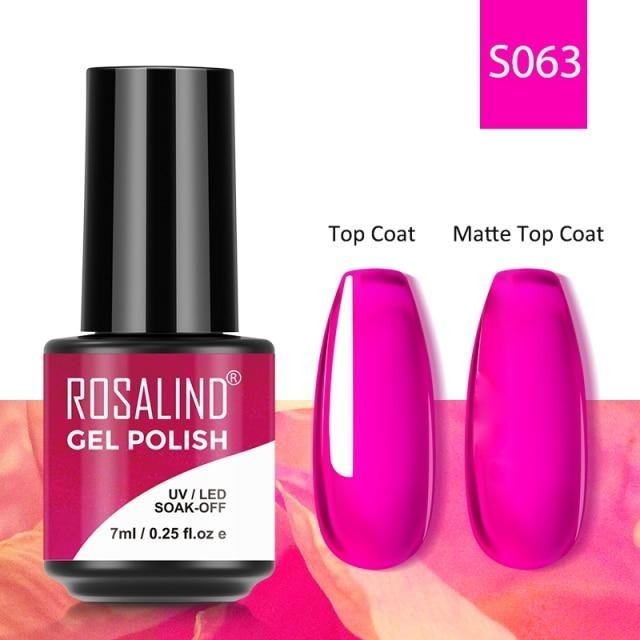 Rosalind LED-UV-Nagellack S-Serie S063 7 ml