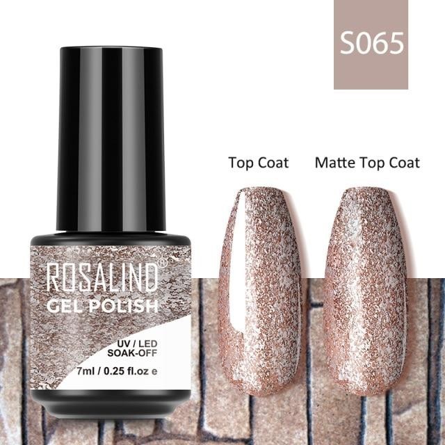 Rosalind LED-UV-Nagellack S-Serie S065 7 ml