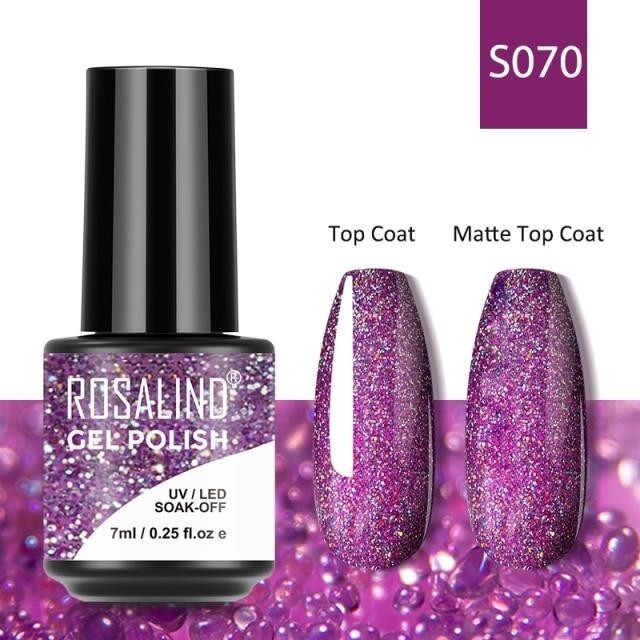 Rosalind LED-UV-Nagellack S-Serie S070 7 ml